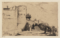 KG 09946
<br/>
Tempelmuren in Palitana
<br/>
<em>Bauer, Marius (1867-1932)</em>